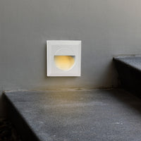 Brilliant White Lachlan LED Square Step Light