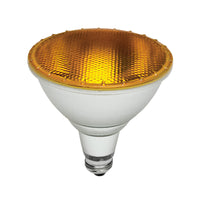 Brilliant Yellow Coloured LED PAR38 15W Reflector Globe