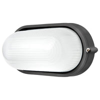 Brilliant Charcoal Essex LED Oval Bunker Light