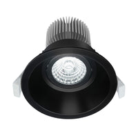 Brilliant Black Mini Trim II CCT Gimbal Downlight