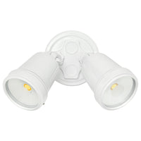 Brilliant White Hunter Trio Twin Single Floodlight