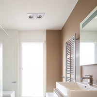 Brilliant White Supernova-II 2+1 Light 3-In-1 Bathroom Mate