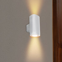 Brilliant White Glenelg LED Exterior Up/Down Wall Light