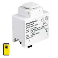 Brilliant Smart White Wi-Fi Relay Mech