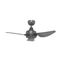 Brilliant Matt Titanium Como 36'' AC 3-Blade Ceiling Fan