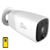 Brilliant White Smart Wi-Fi Rechargeable Camera