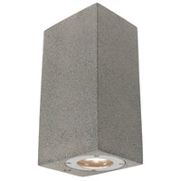 Brilliant Grey Catania Terrazzo Up/Down Wall Light