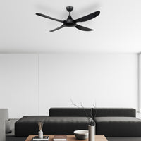 Brilliant Black Vector-III 52’’ AC Ceiling Fan