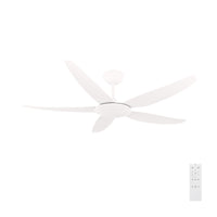 Brilliant White Amari Series II 56'' DC 5-Blades  Ceiling Fan