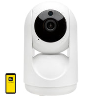 Brilliant  White Smart Wi-Fi Pan and Tilt Camera