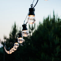 Brilliant Black Celebrate 10 Light Festoon Light Kit