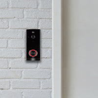 Brilliant Black Smart Wi-Fi Video Doorbell and Chime