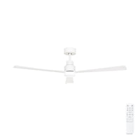 Brilliant White Joli 52" DC Ceiling Fan with Light