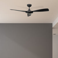 Brilliant Black Mascot 52" DC Ceiling Fan