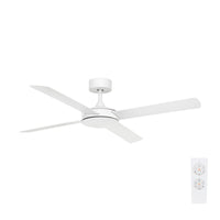 Brilliant White Tempest ABS 52" DC Ceiling Fan