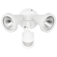 Brilliant White Stinger LED Twin Security Light with Sensor