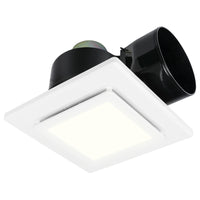 Brilliant White Sarico 325mm LED CCT Exhaust Fan