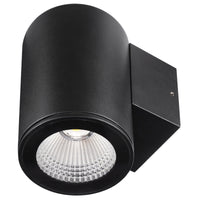 Brilliant Anka Black 9W CCT Wall Light