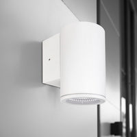 Brilliant Anka Plus White 12W CCT Wall Light