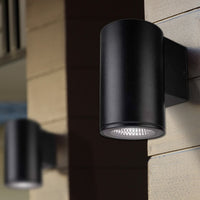 Brilliant Anka Plus Black 12W CCT Wall Light