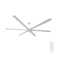 Brilliant White Colossus 120" DC Ceiling Fan 6-Blade