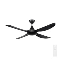 Brilliant Black Vector 56" DC Ceiling Fan