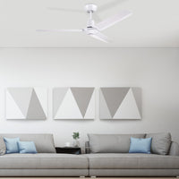 Brilliant White Pacifica 48’’ DC Ceiling Fan