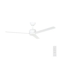 Brilliant White Solana 48" DC ABS Ceiling Fan