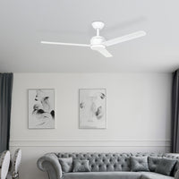 Brilliant White Solana 48" DC ABS Ceiling Fan