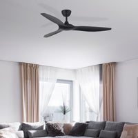 Brilliant Black Fantastic 52'' DC Ceiling Fan